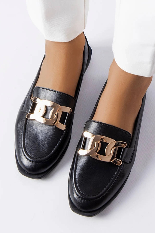 Silver loafers Ilana