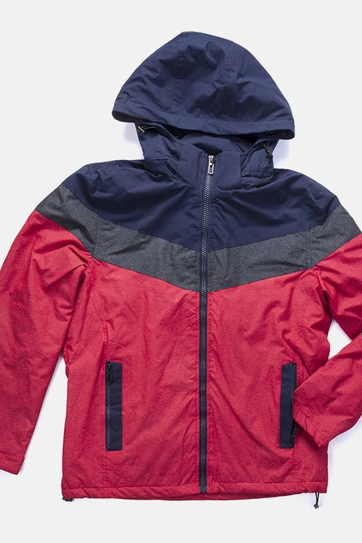 Men's winter navy blue jacket D-18