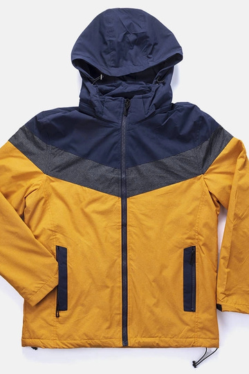 Men's winter navy blue jacket D-18
