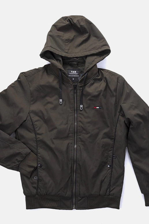 Men's winter navy blue jacket D-18