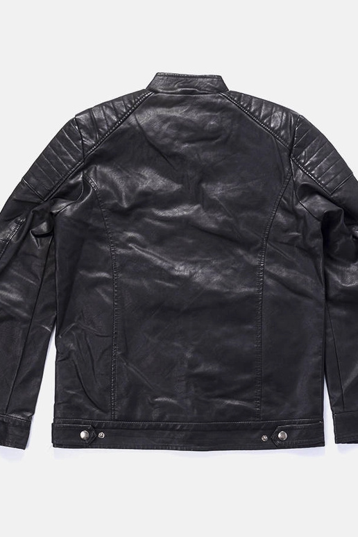 Men's winter navy blue jacket D-18