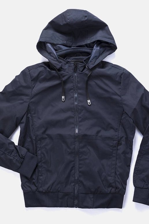 Men's winter navy blue jacket D-18