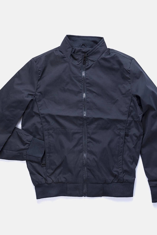 Men's winter navy blue jacket D-18