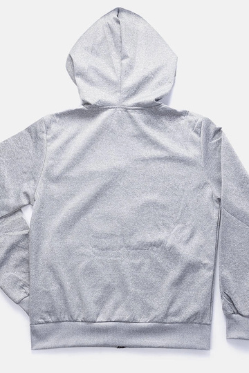 Jasnoszara męska bluza z... 2