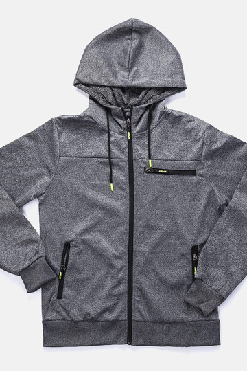 Men's winter navy blue jacket D-18