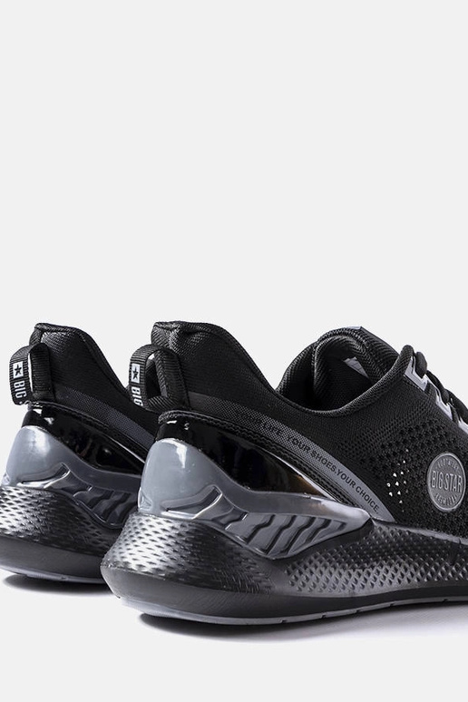 Czarne obuwie sportowe Big Star LL174103