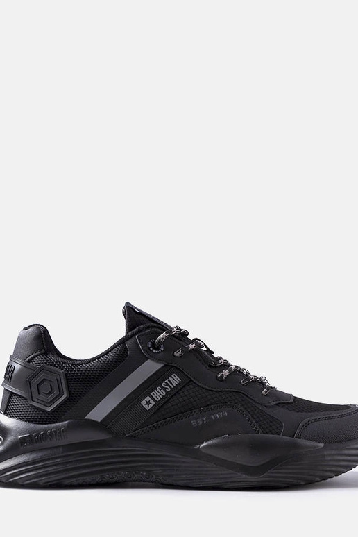 Czarne obuwie sportowe Big Star LL174150
