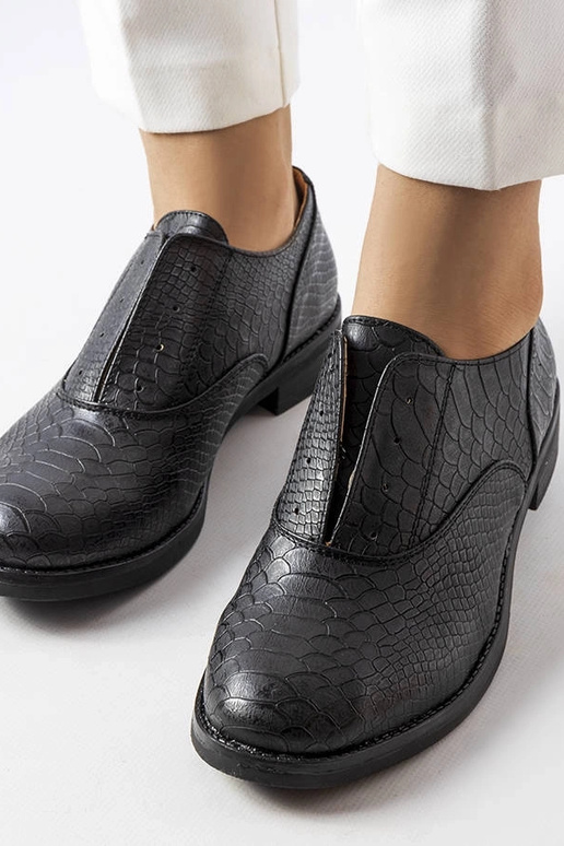 Navy-blue oxford shoes Holanda