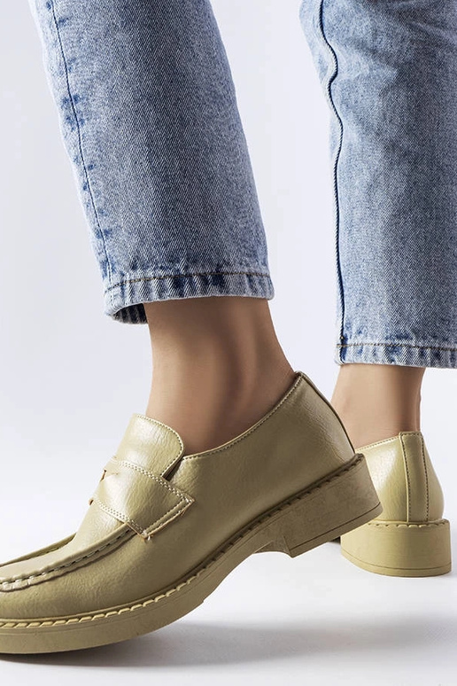 Silver loafers Ilana