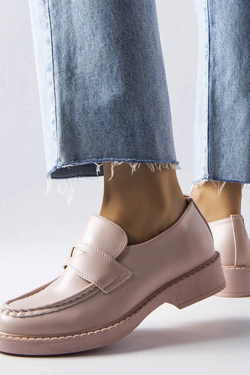 Silver loafers Ilana