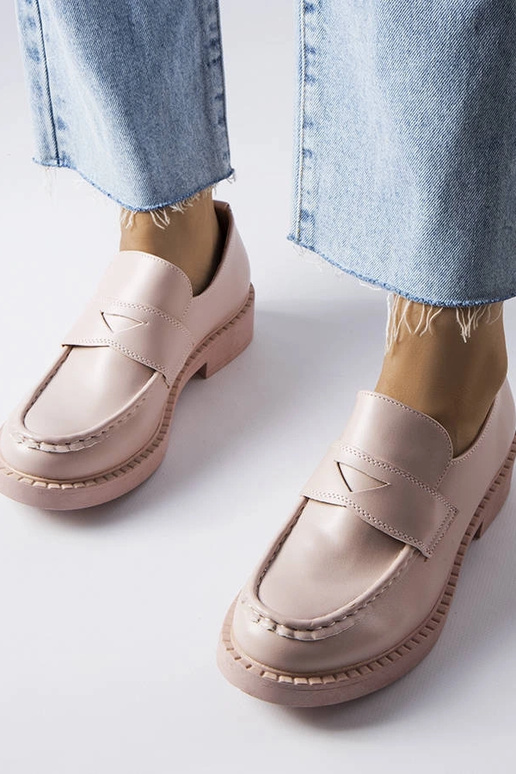 Silver loafers Ilana