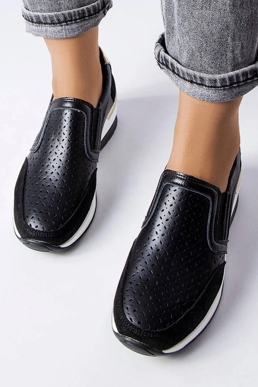 Silver loafers Ilana