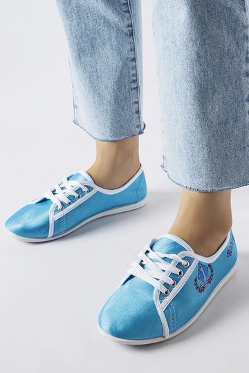 Women's navy blue sneakers Snicki