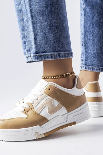 Beige Selma women's sneakers 2