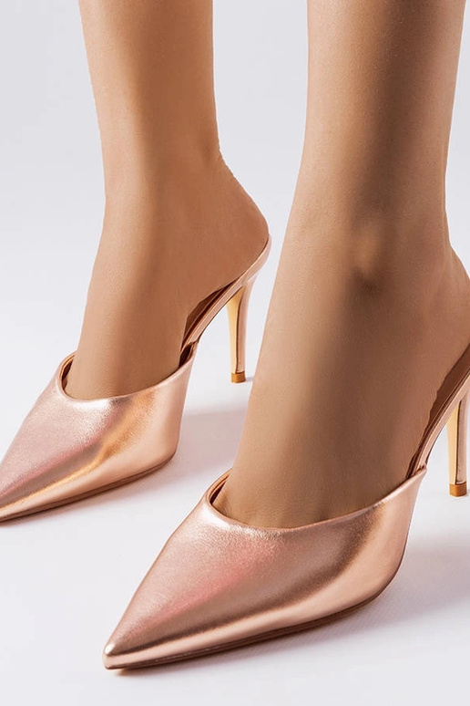 Orange neon Lorine stiletto pumps