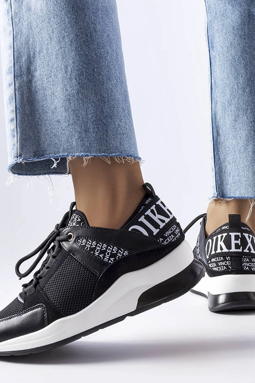 Czarno-białe sneakersy Vinceza