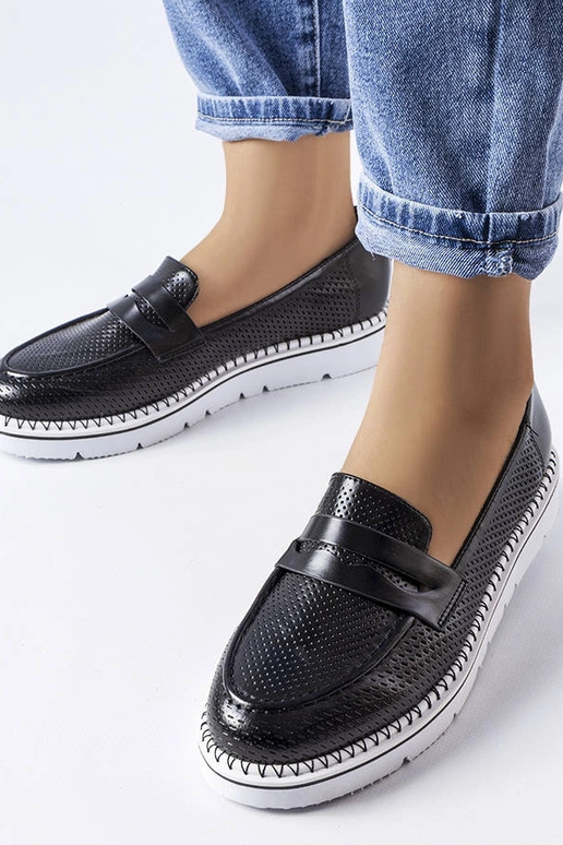 Silver loafers Ilana
