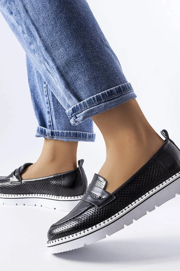 Silver loafers Ilana 2