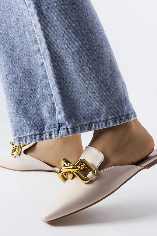 Beige sandals Rosina