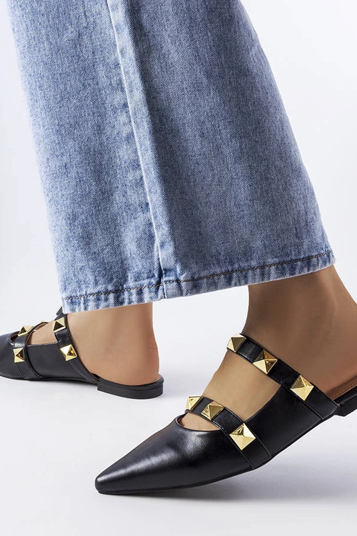 Silver loafers Ilana