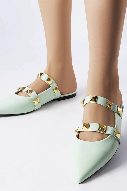 Silver loafers Ilana