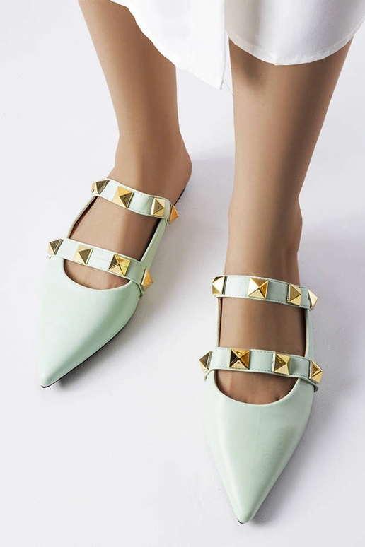 Silver loafers Ilana