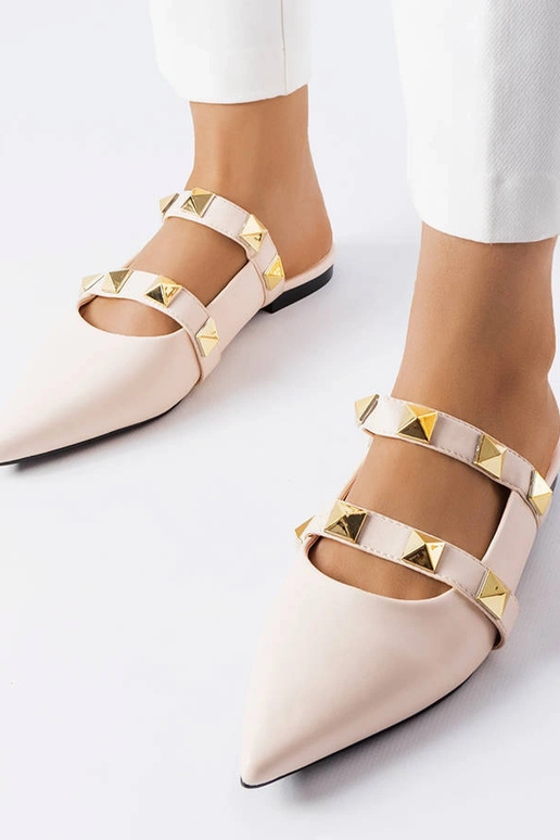 Silver loafers Ilana