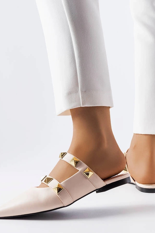 Silver loafers Ilana