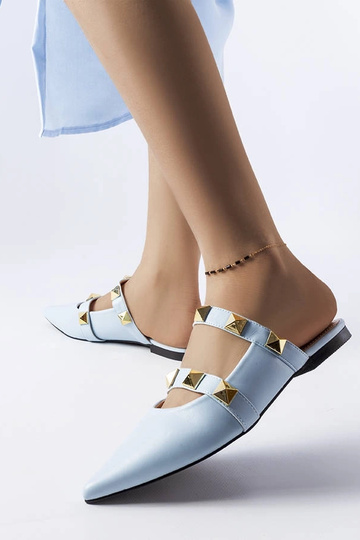 Silver loafers Ilana 2