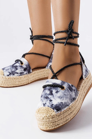 Women's red espadrilles Big Star HH274494