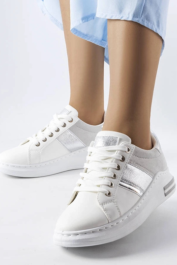 Silver loafers Ilana