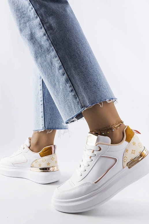 White trainers Justar