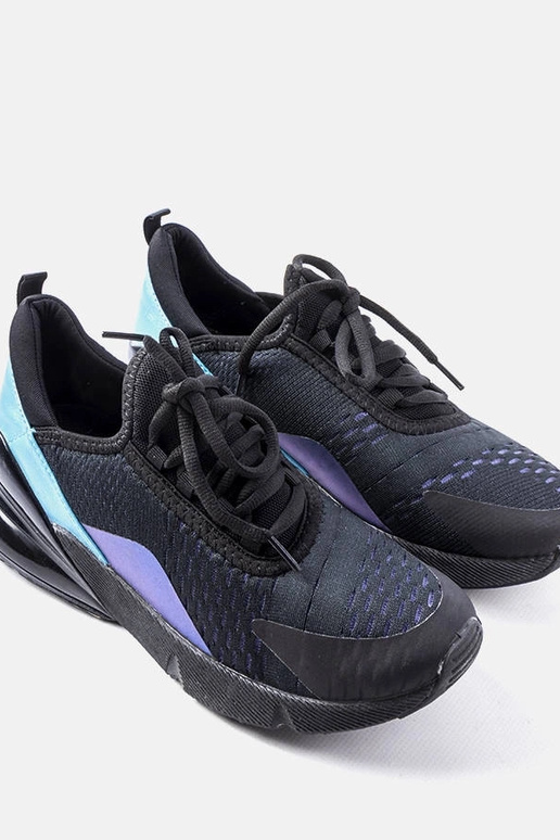 Czarne sneakersy sportowe Pellius