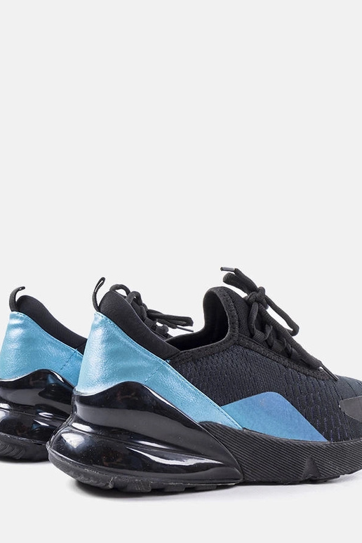 Czarne sneakersy sportowe Pellius