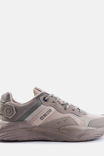 Beżowe obuwie sportowe Big...