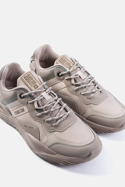 Beżowe obuwie sportowe Big Star LL174151