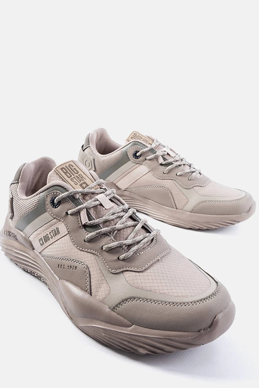 Beżowe obuwie sportowe Big Star LL174151