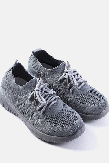 Szare dziecięce sneakersy... 2