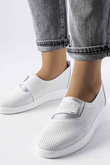 Silver loafers Ilana