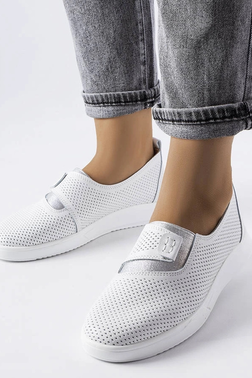 Silver loafers Ilana