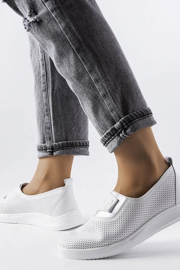 Silver loafers Ilana 2