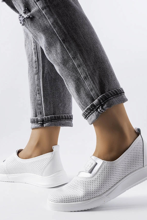 Silver loafers Ilana