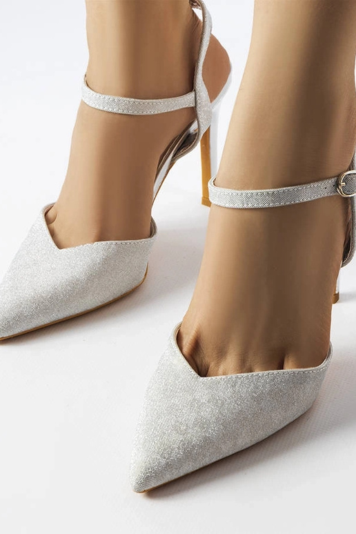 Orange neon Lorine stiletto pumps