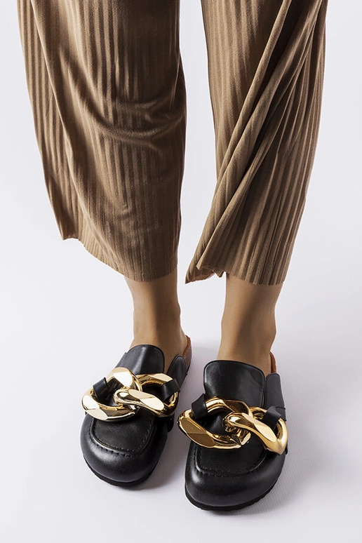 Silver loafers Ilana