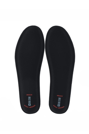 Czarne wkładki do obuwia Big Star Memory Foam