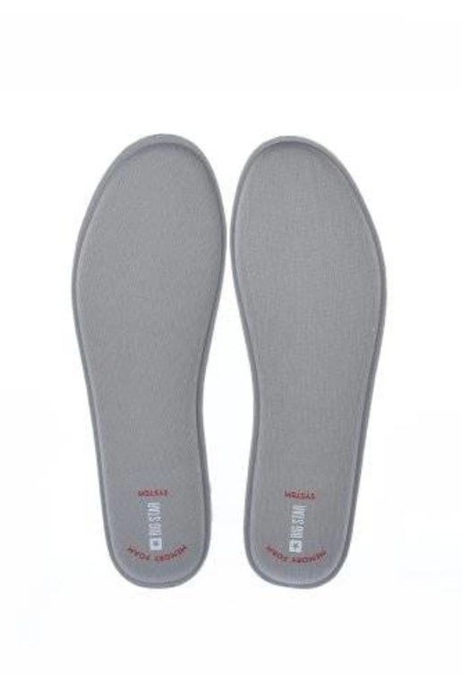 Szare wkładki do obuwia Big Star...