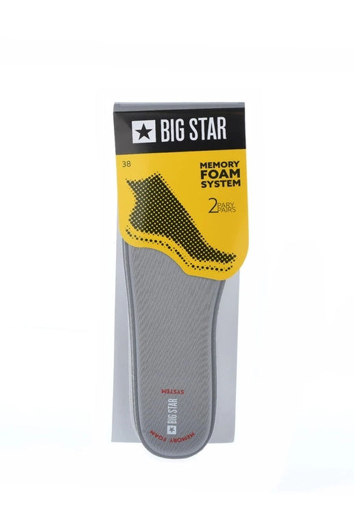 Szare wkładki do obuwia Big Star...