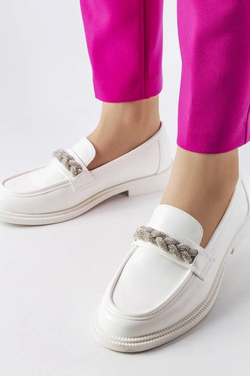 Silver loafers Ilana