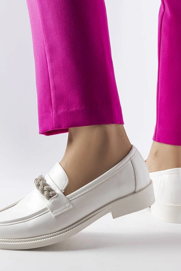 Silver loafers Ilana 2