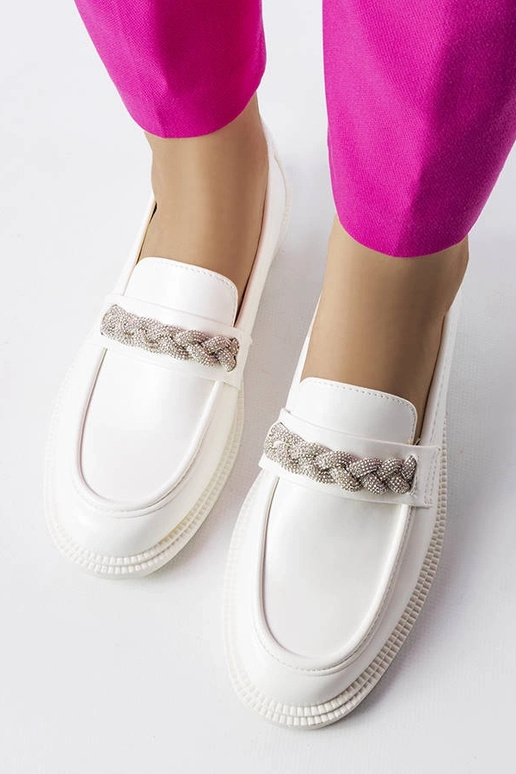 Silver loafers Ilana